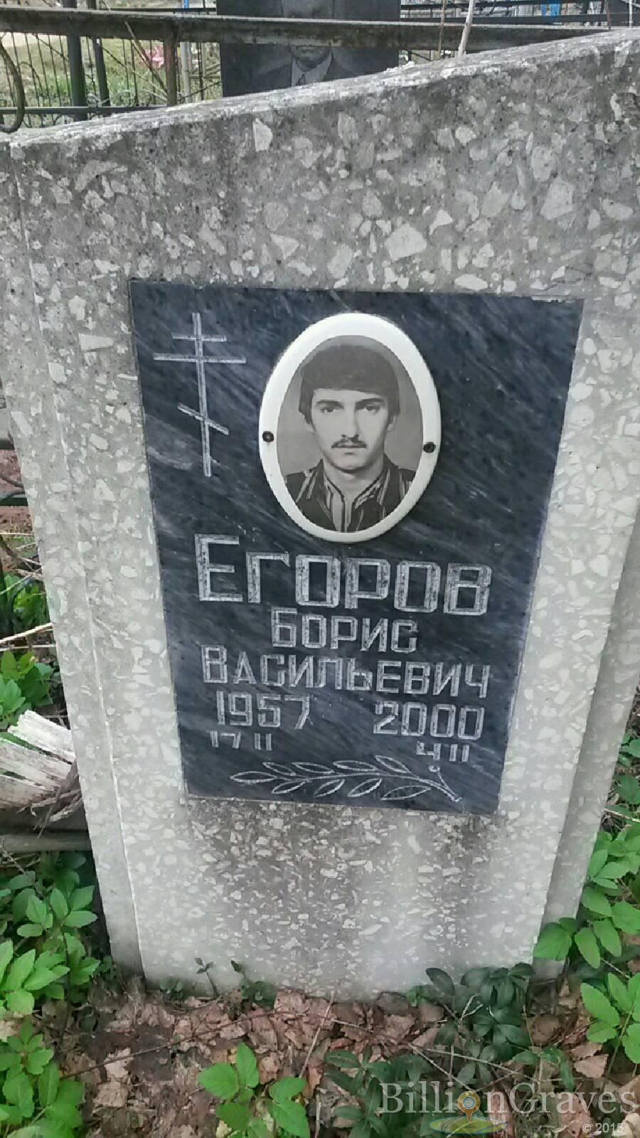 Егоров Борис Васильевич