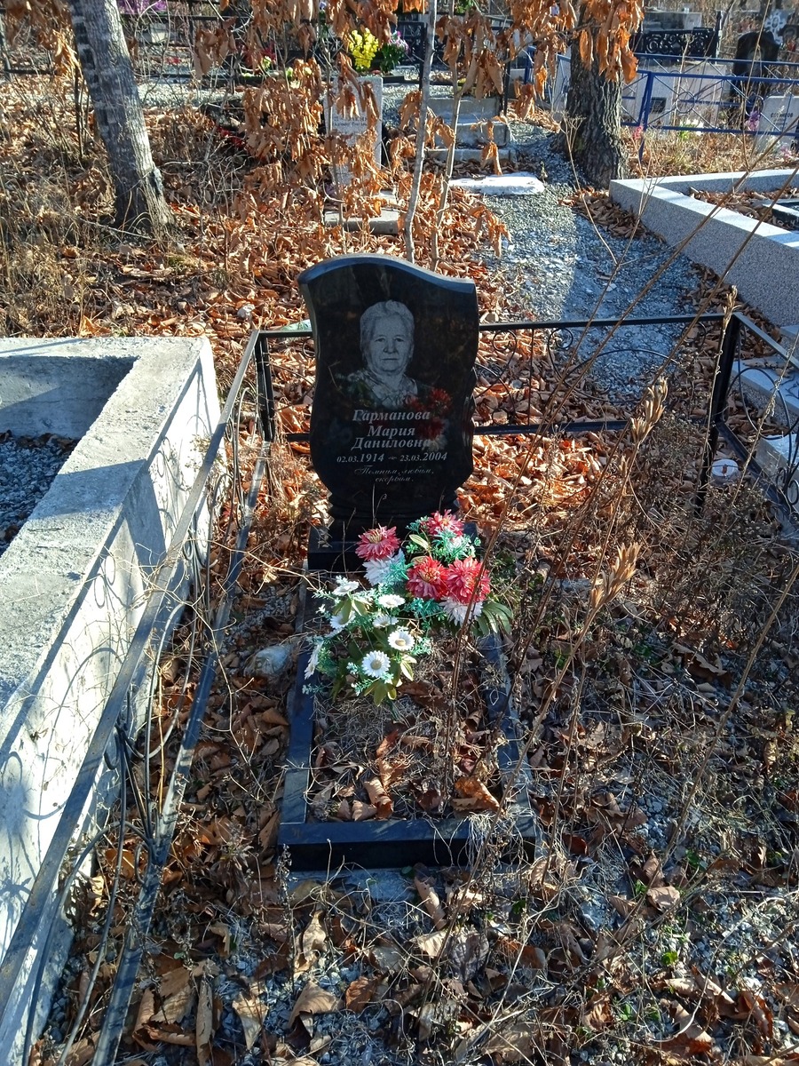 Гарманова Мария Даниловна