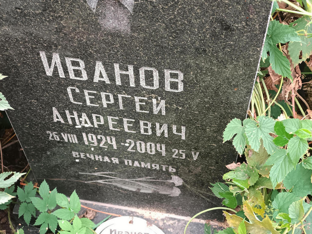 Иванов Сергей Андреевич