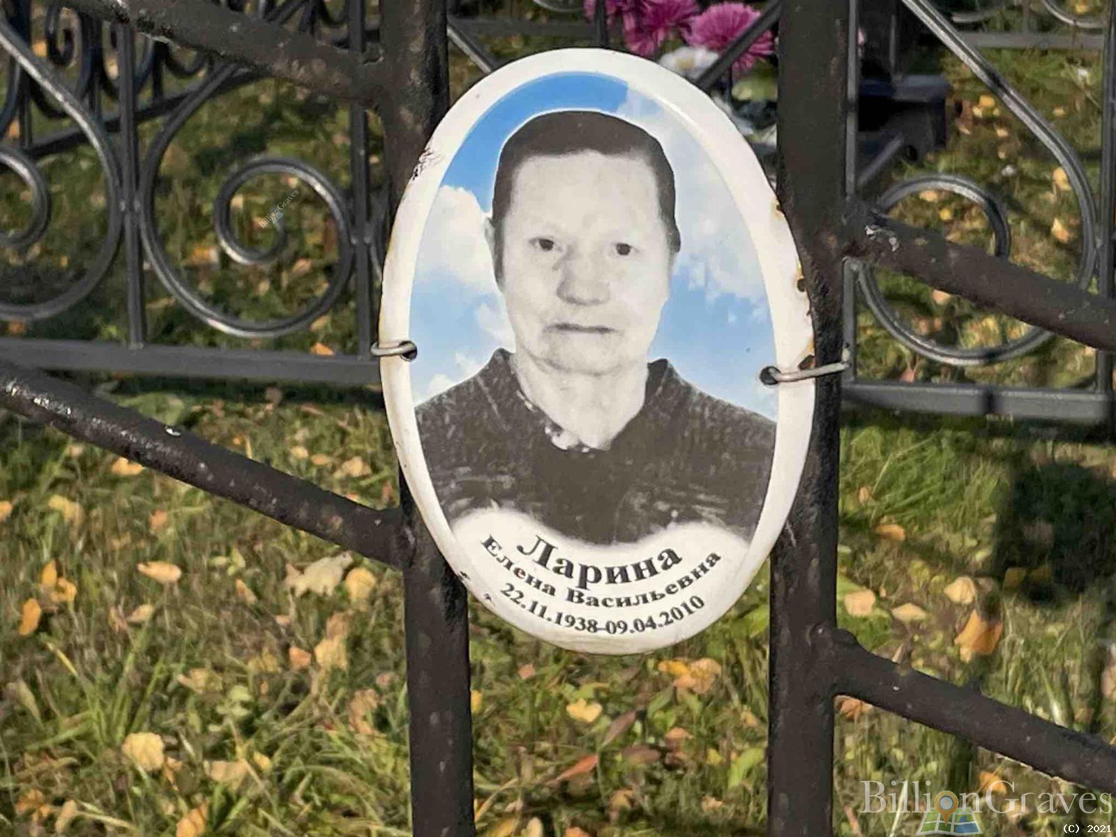 Ларина Елена Васильевна