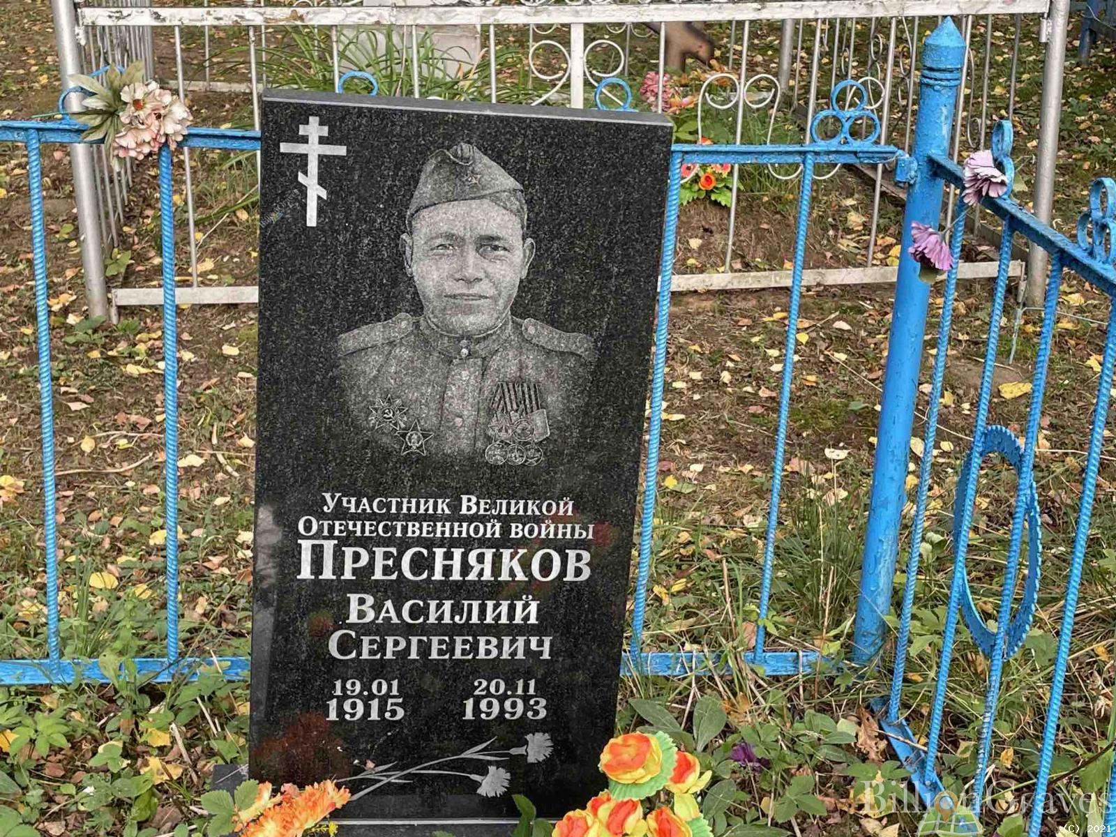 Пресняков Василий Сергеевич