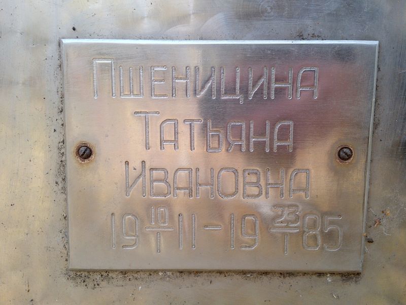 Пшеницина