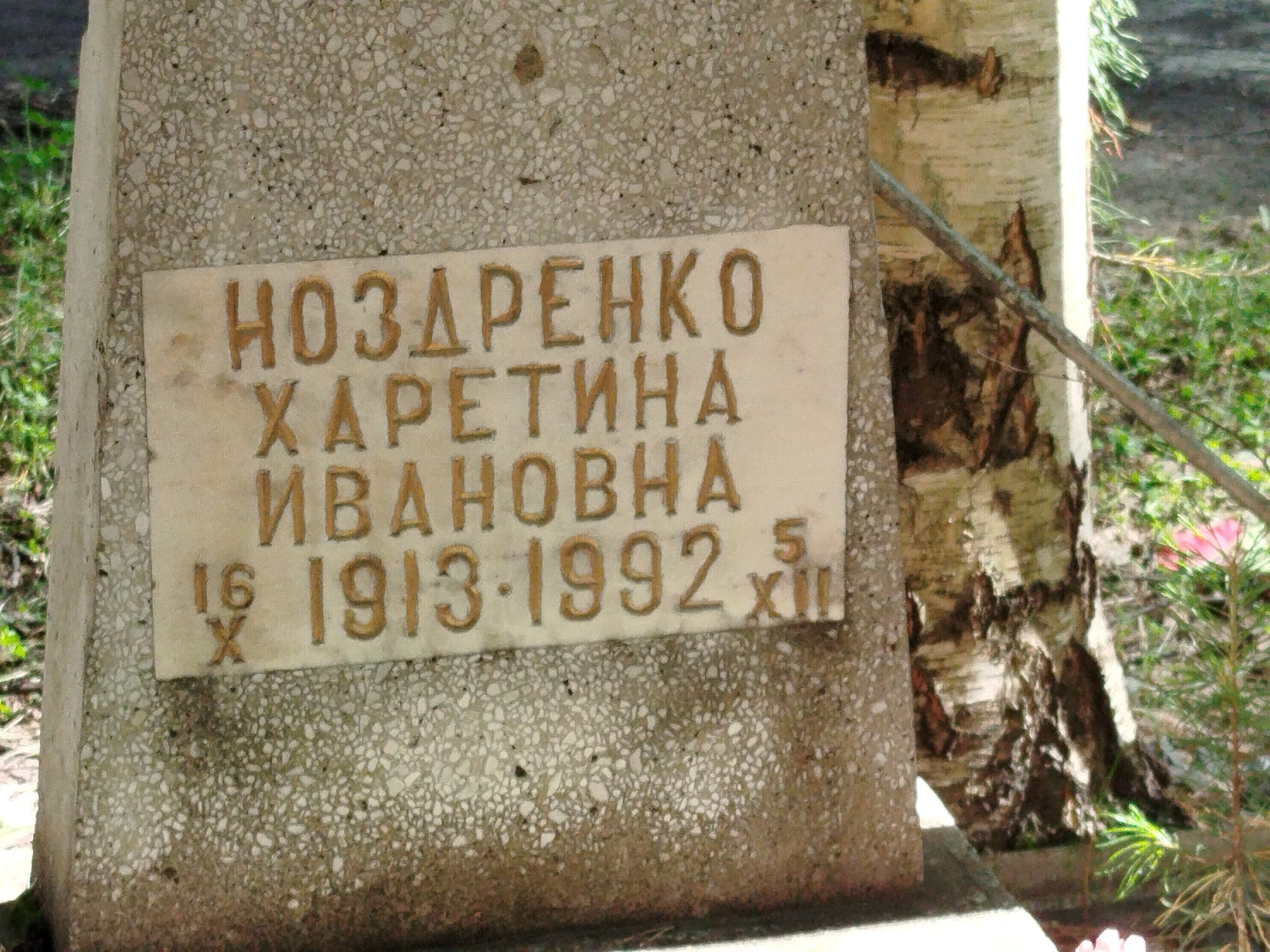 Ноздренко Харетина Ивановна