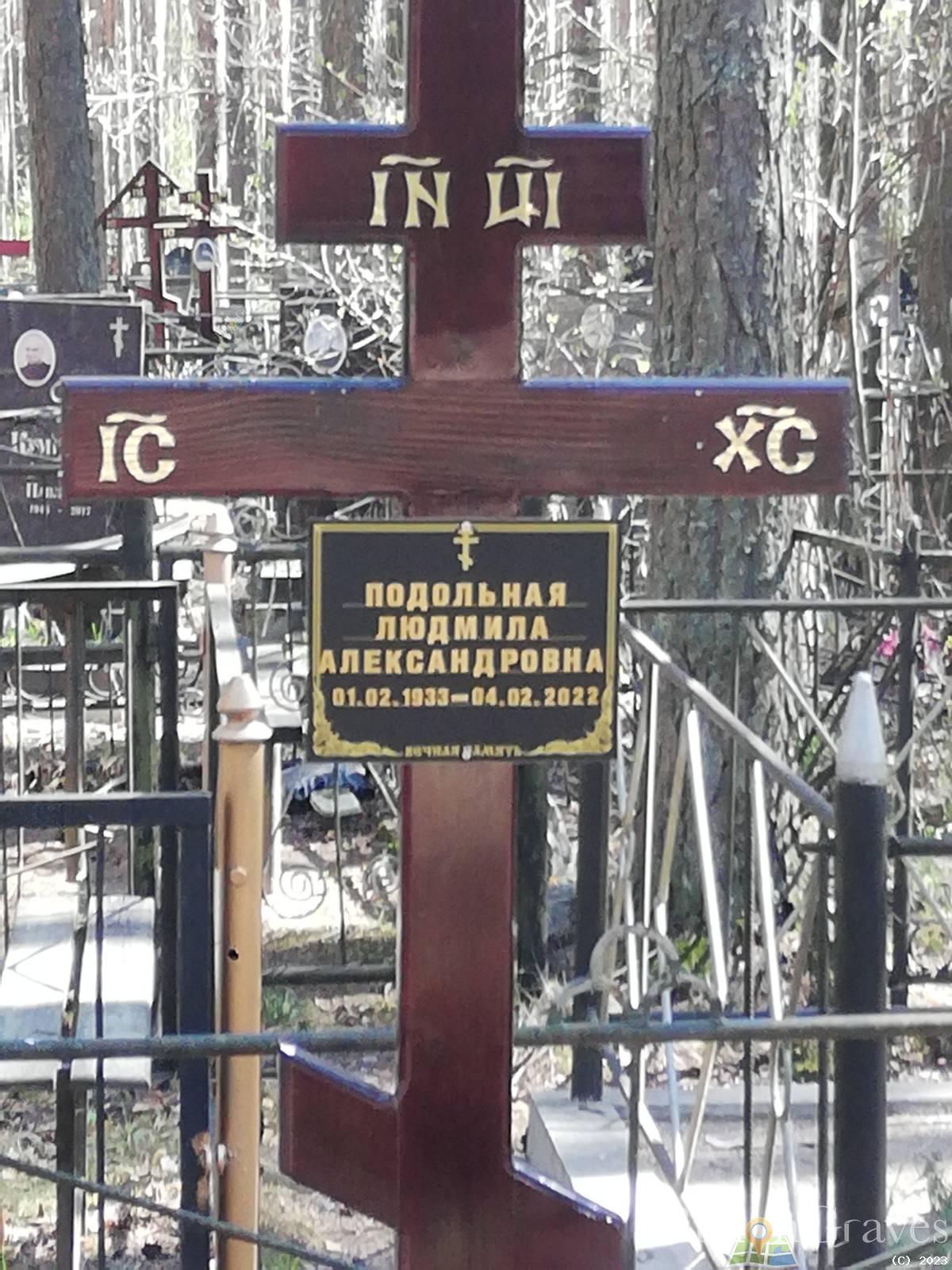 Подольная Людмила Александровна