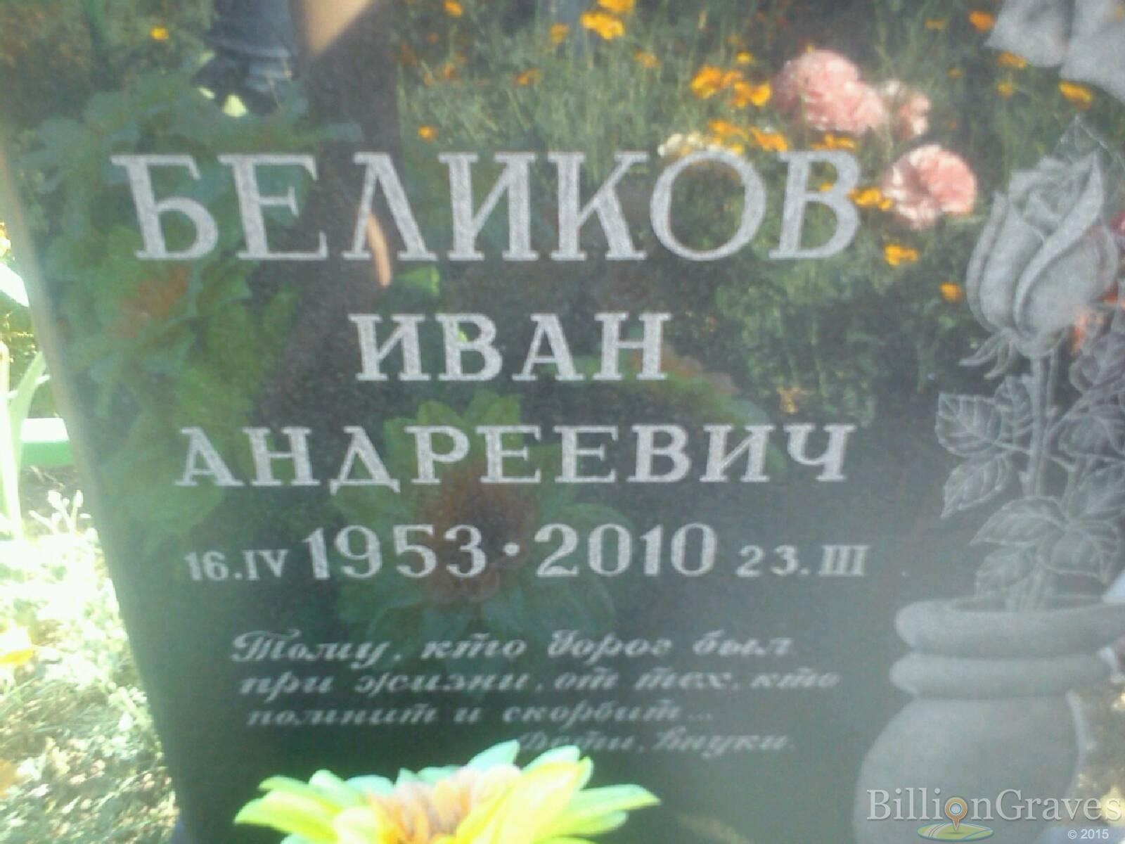 Беликов Иван Андреевич