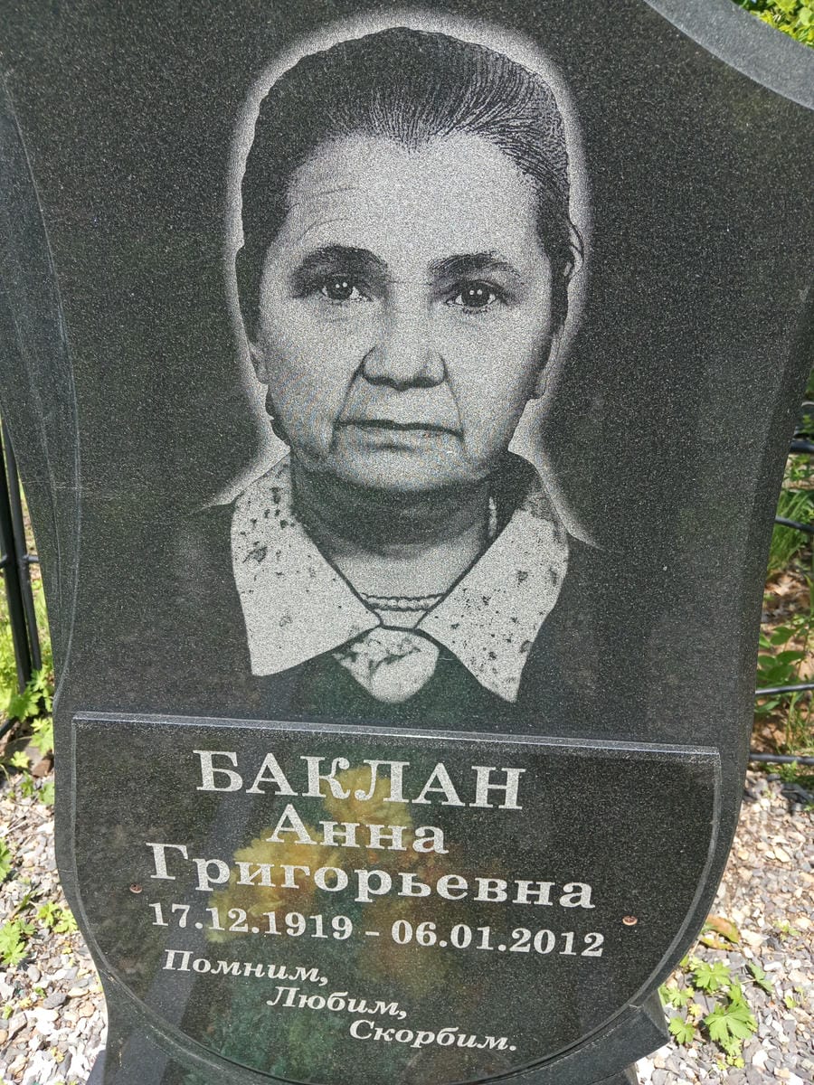 Баклан Анна
