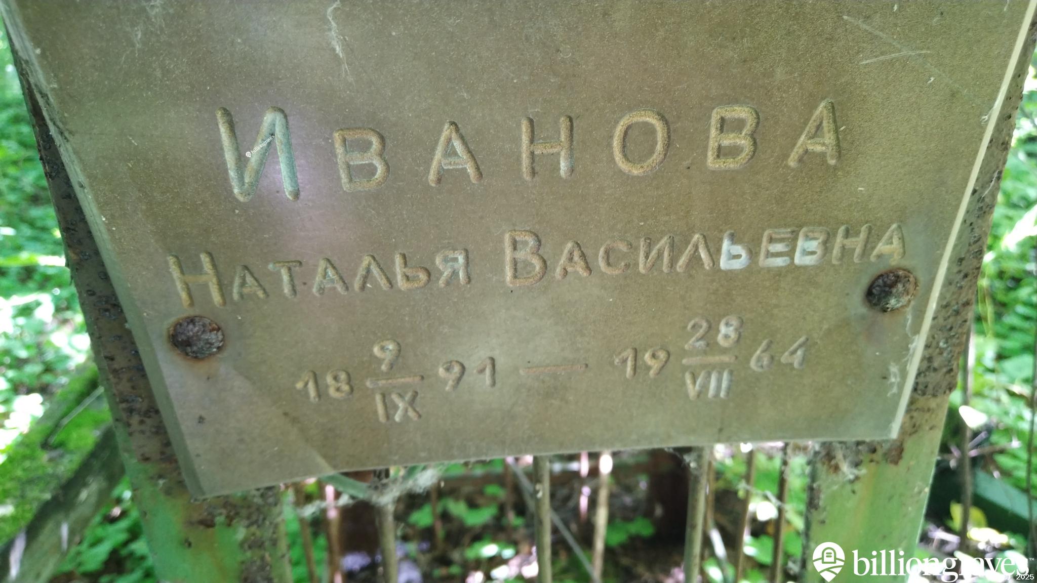 Иванова Наталья Васильевна