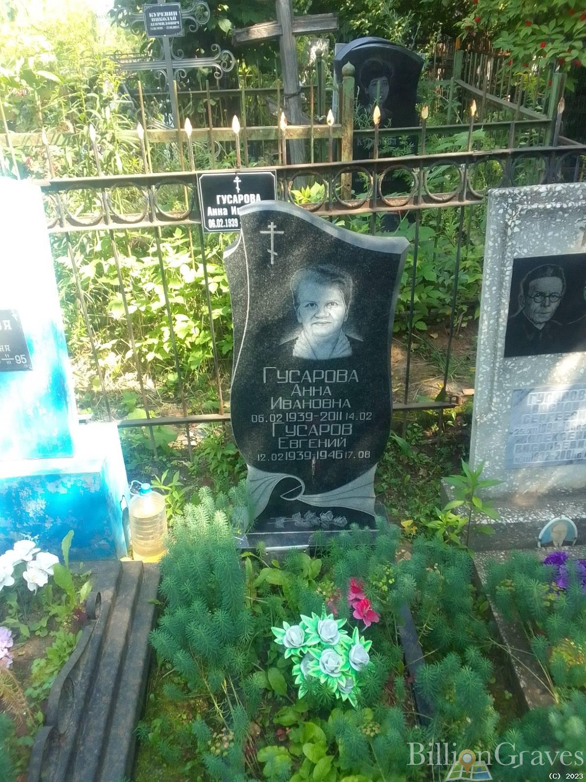 Гусарова Анна Ивановна