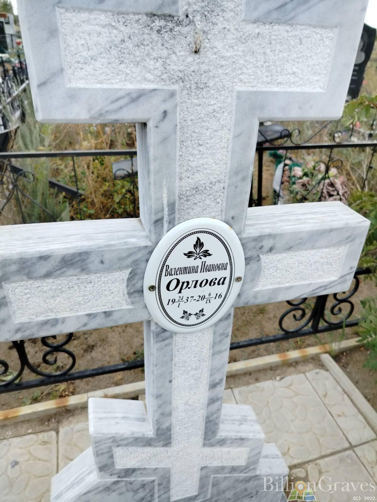 Орлова Валентина Ивановна
