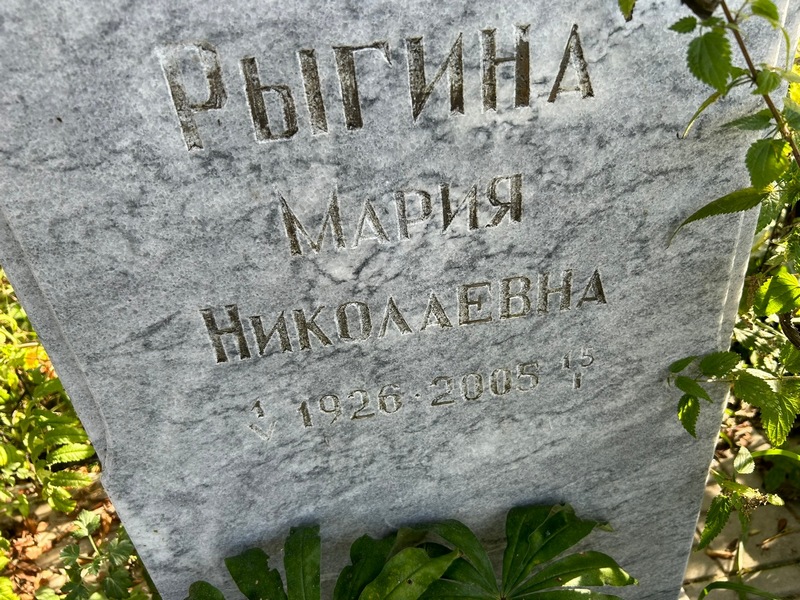 Рыгина