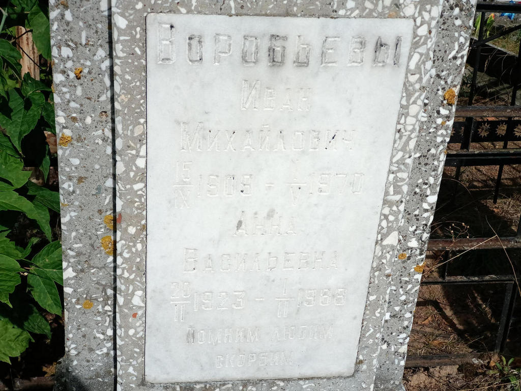 Воробьева Анна Васильевна