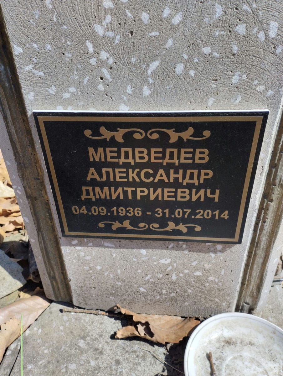 Медведев Александр Дмитриевич