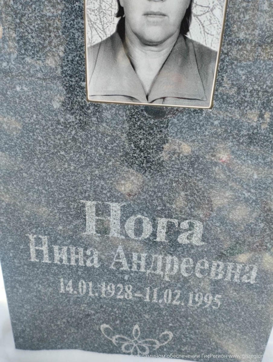 Нога Нина Андреевна