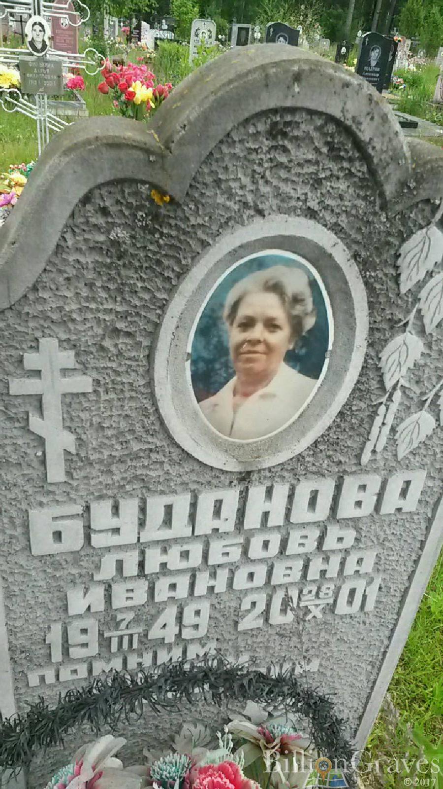 Буданова Любовь Ивановна