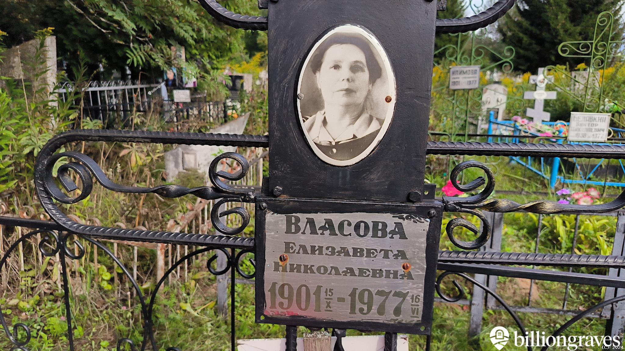 Власова Елизавета Николаевна