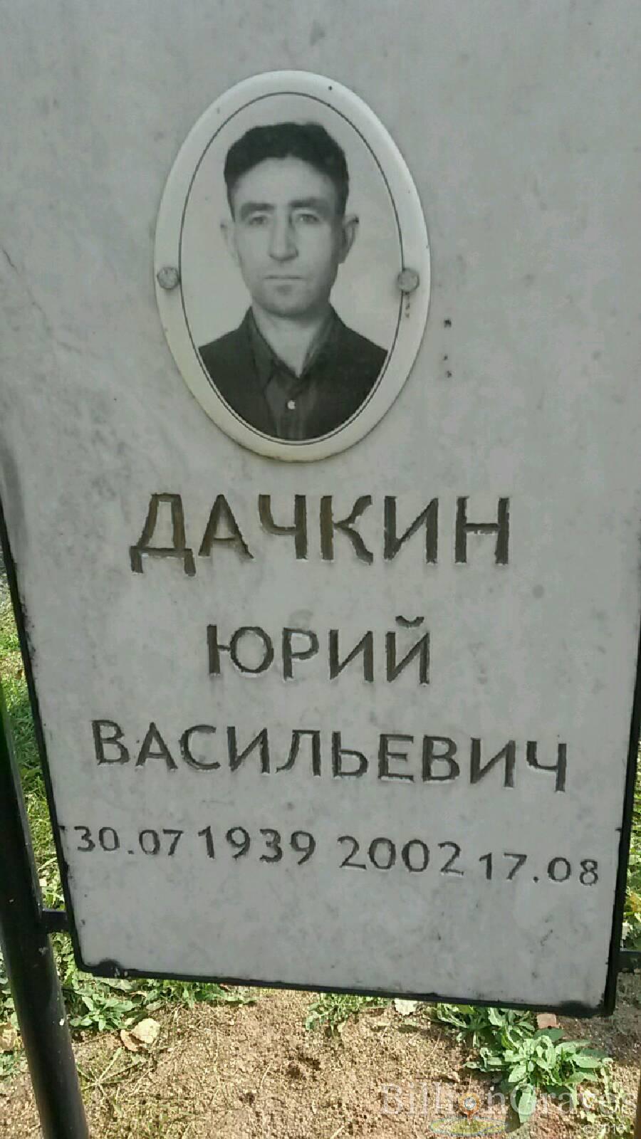 Дачкин Юрий Васильевич
