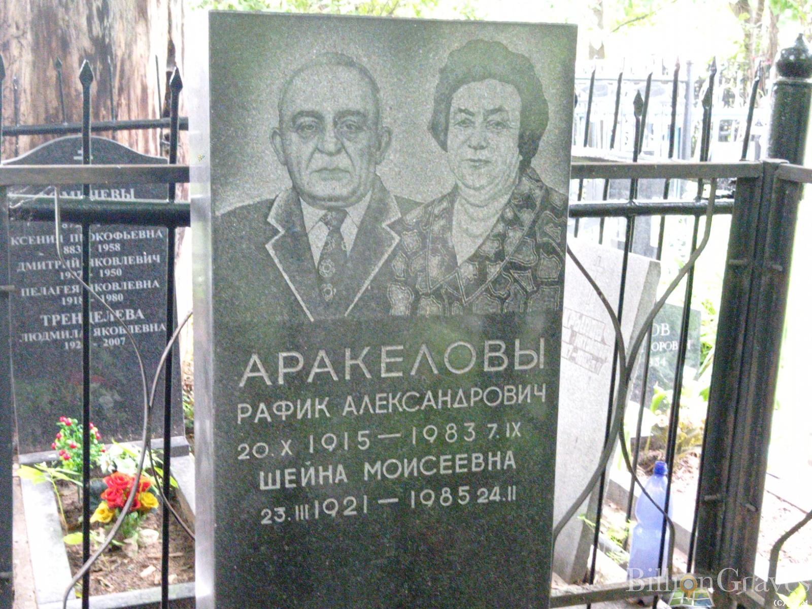 Аракелова Шейна Моисеевна