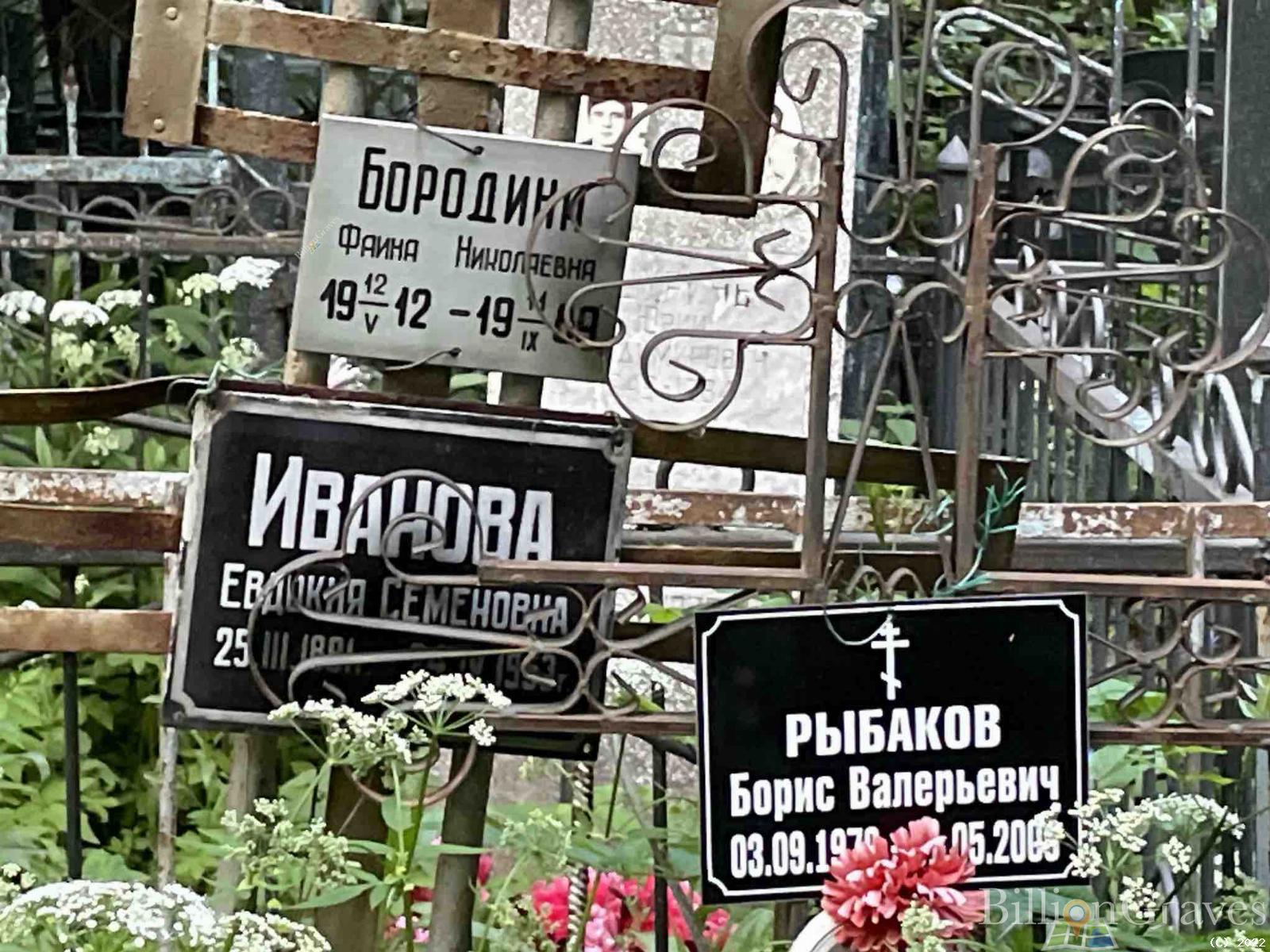 Бородина Фаина Николаевна