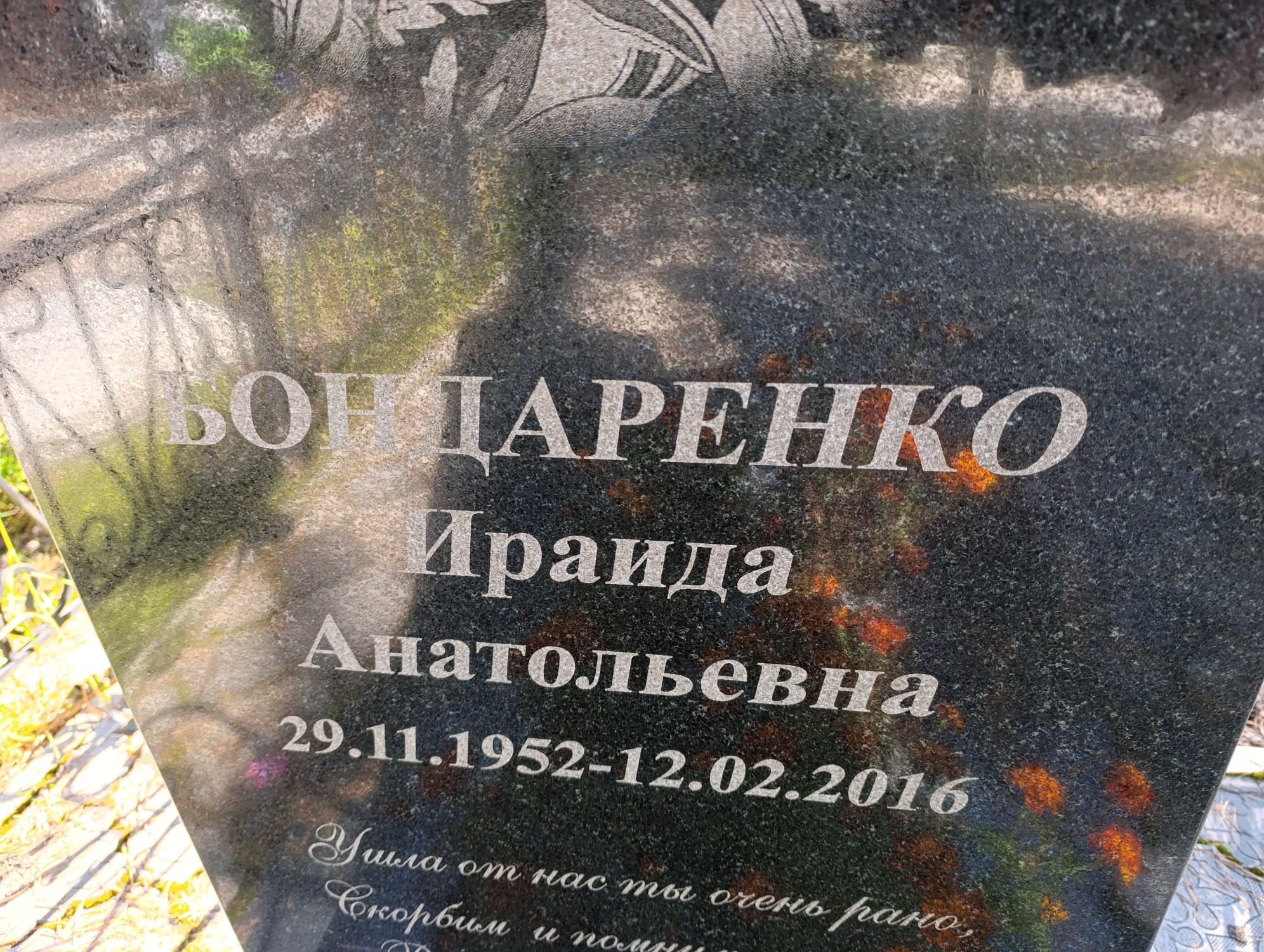 Бондаренко Ираида Анатольевна