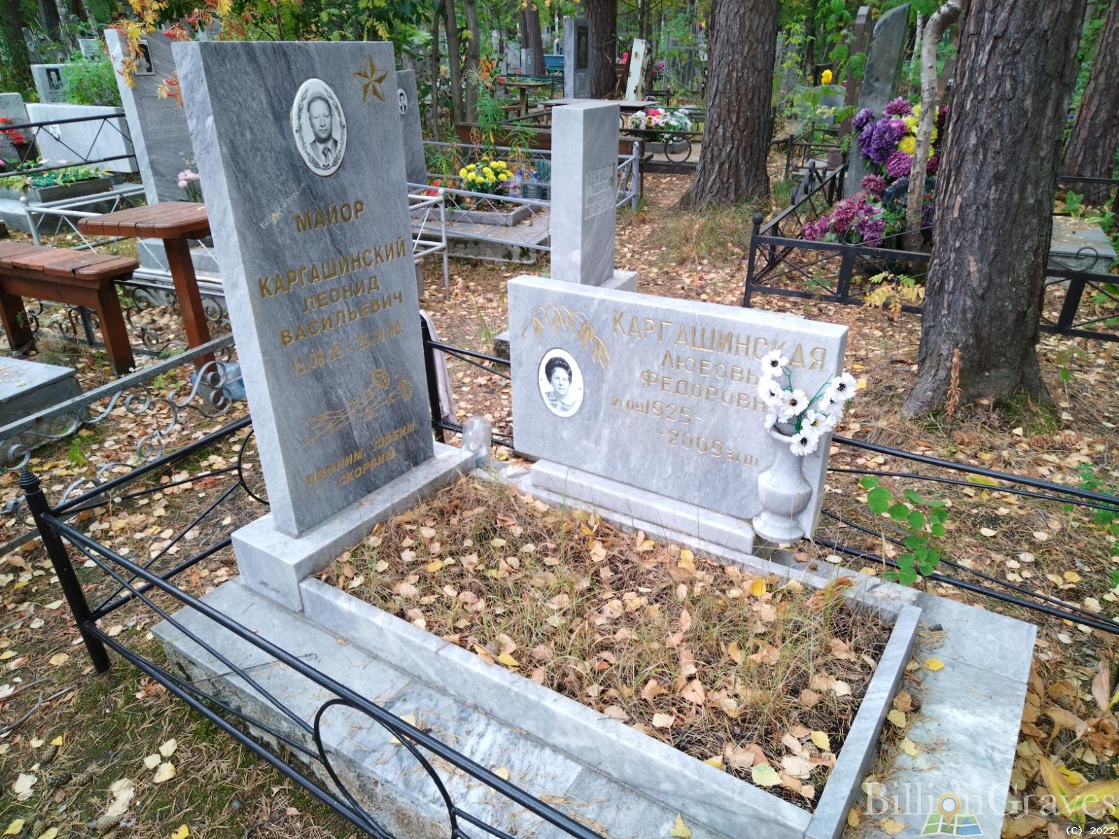 Каргашинская Любовь Федоровна