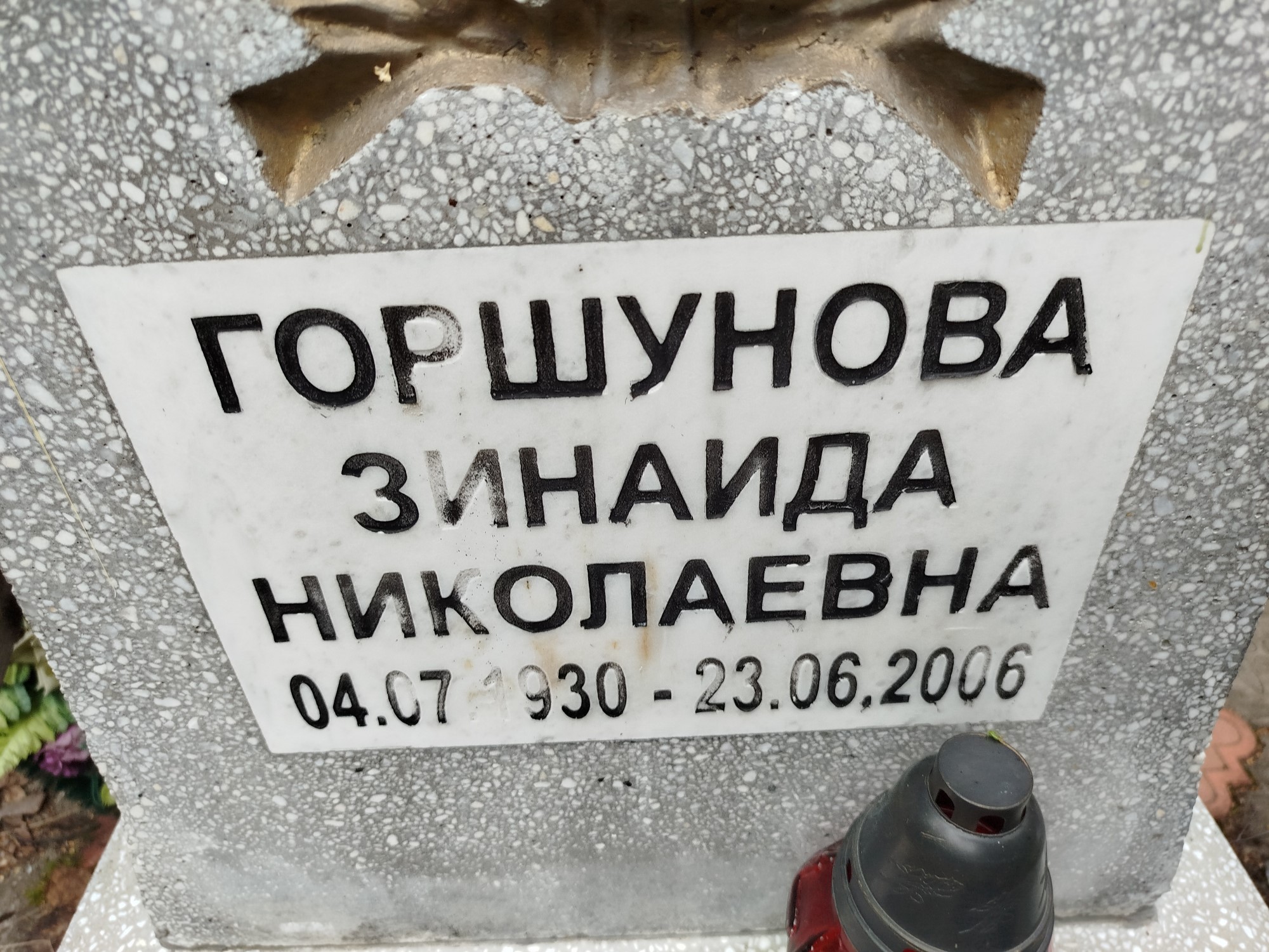 Горшунова Зинаида Николаевна