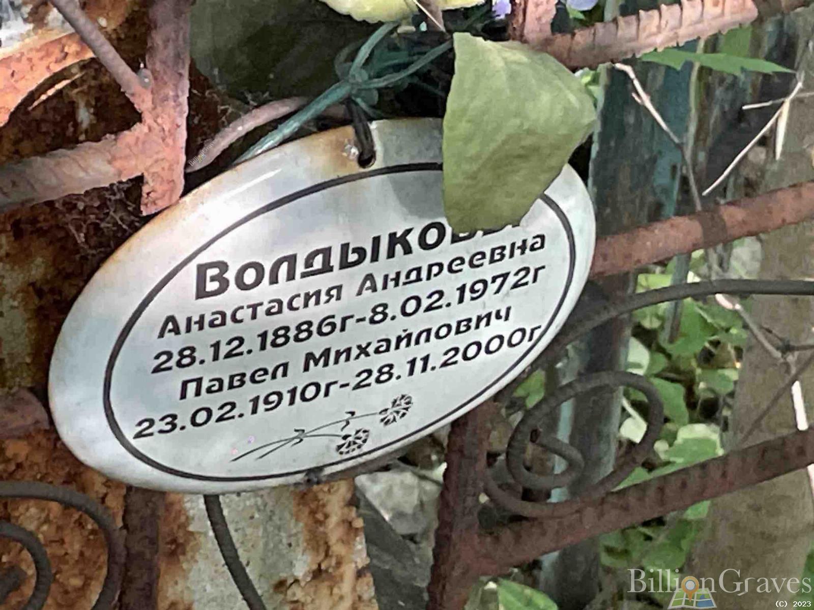 Волдыков Павел Михайлович