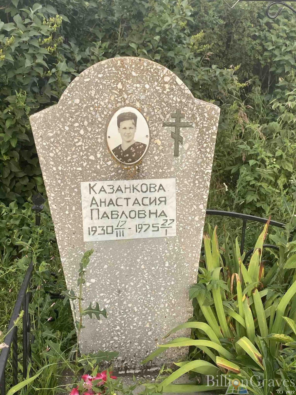 Казанкова Анастасия Павловна