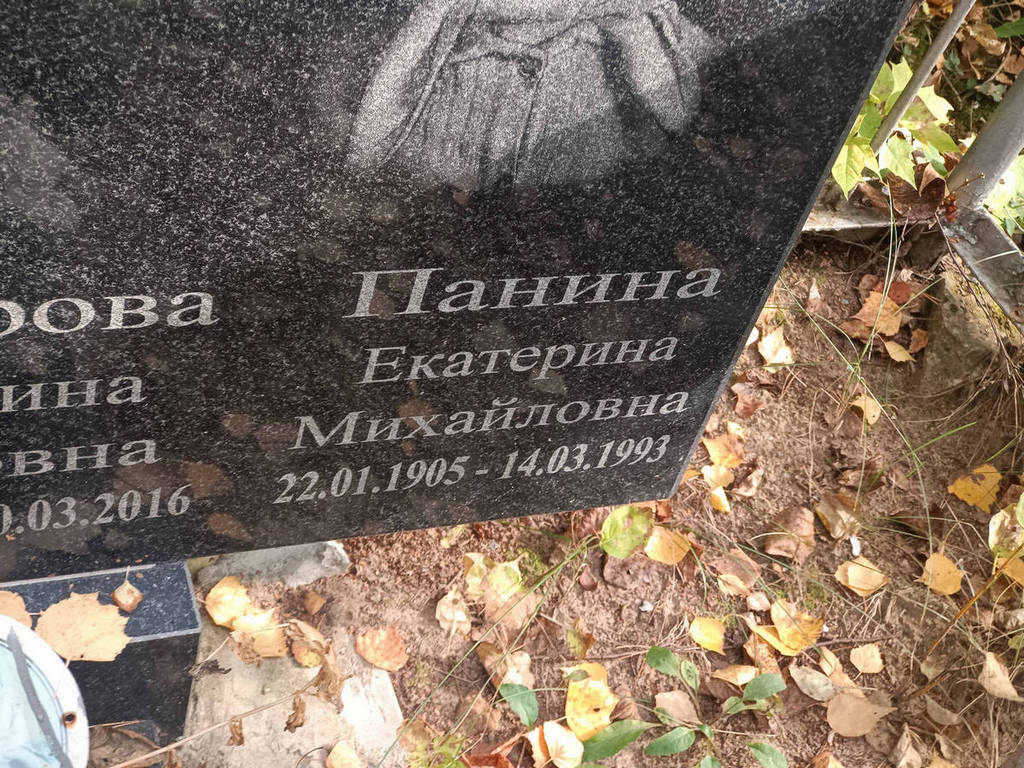 Панина Екатерина Михайловна
