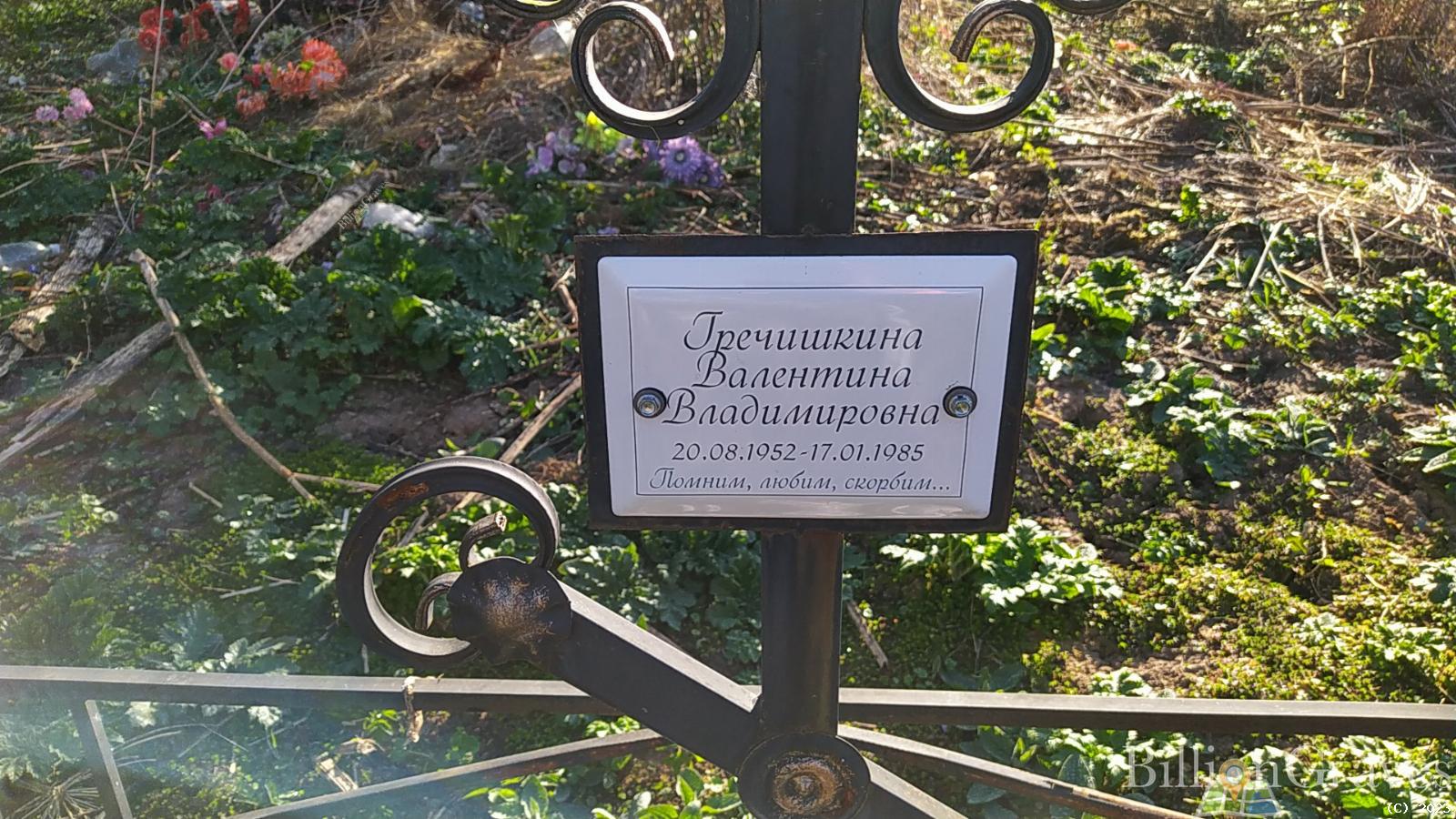 Гречишкина Валентина Владимировна