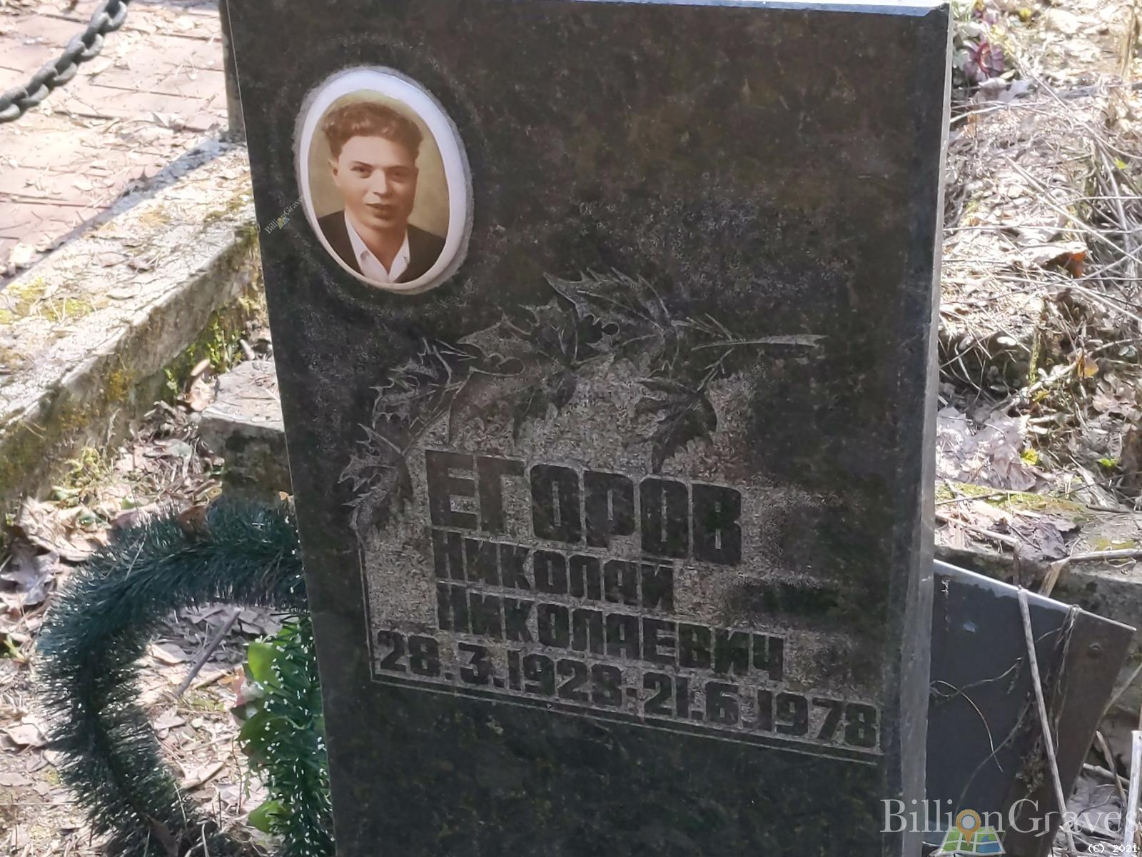 Егоров Николай Николаевич