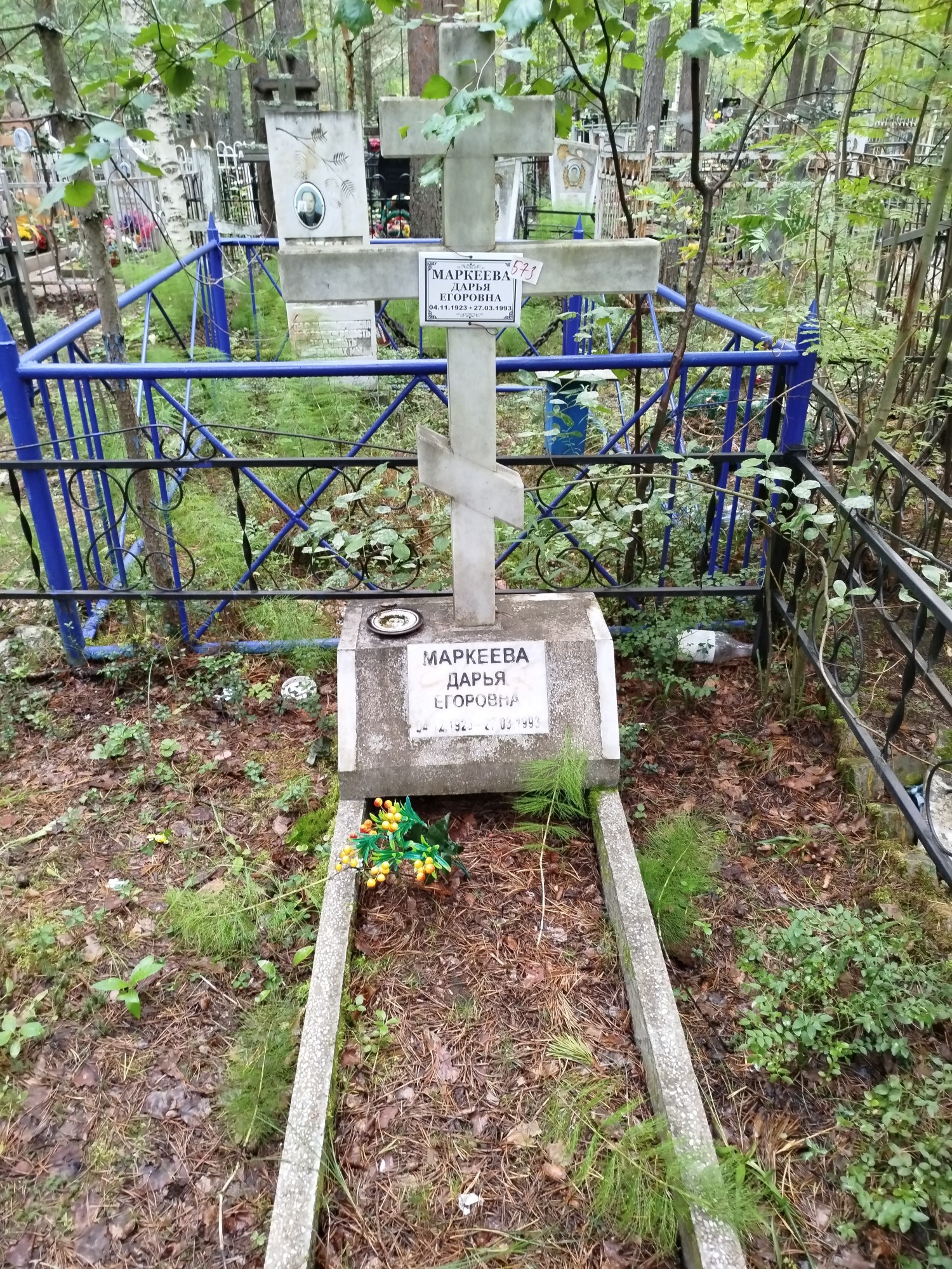 Маркеева Ларья Егоровна