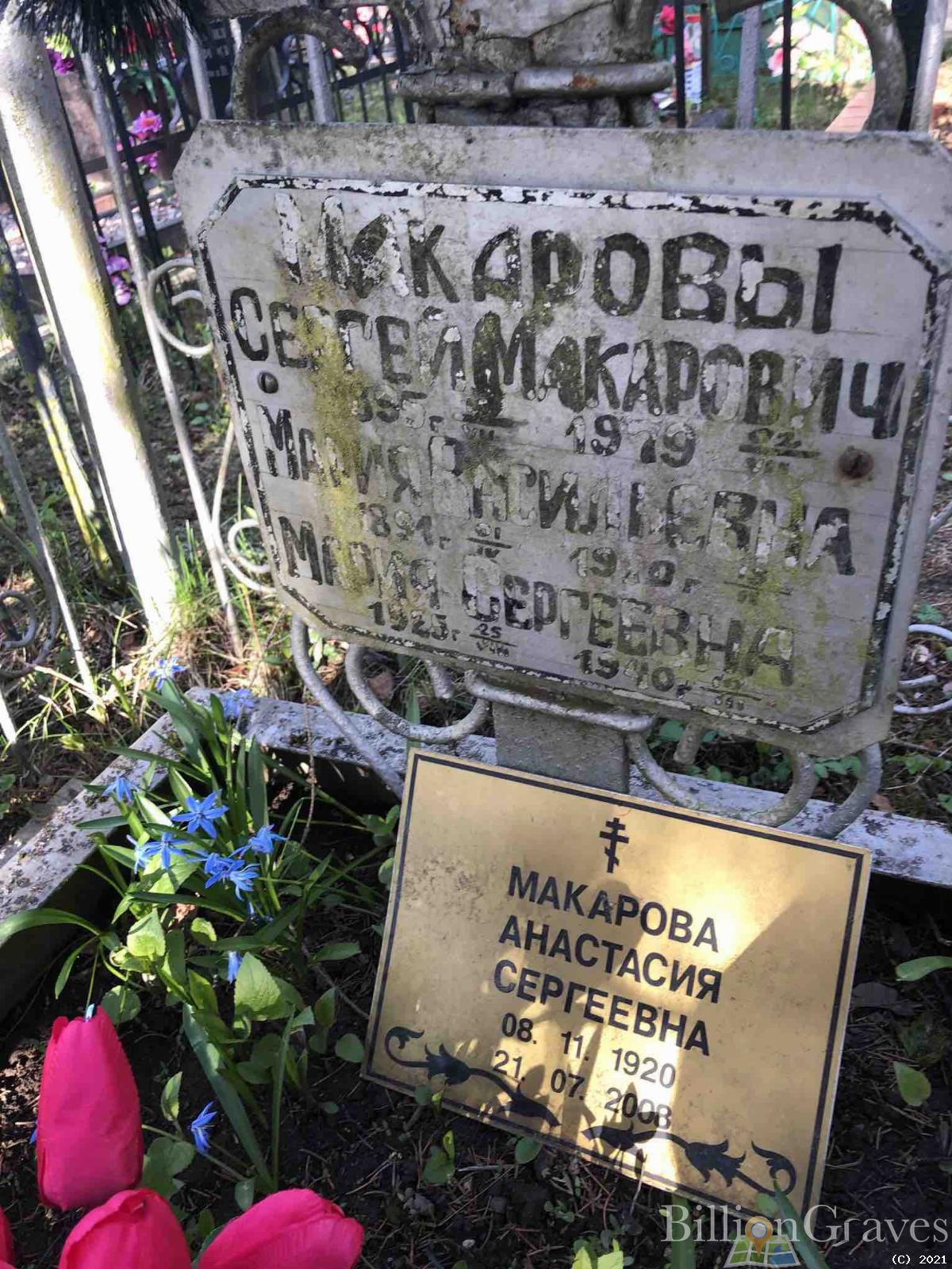 Макарова Мария Васильевна