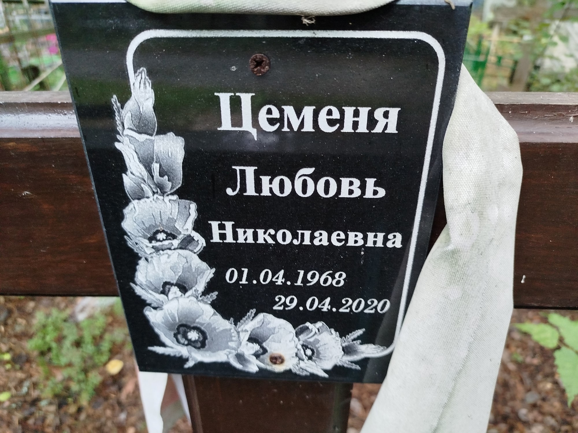 Цеменя Любовь Никалаевна