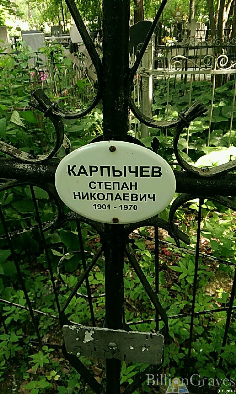 Карпычева Анна Степановна
