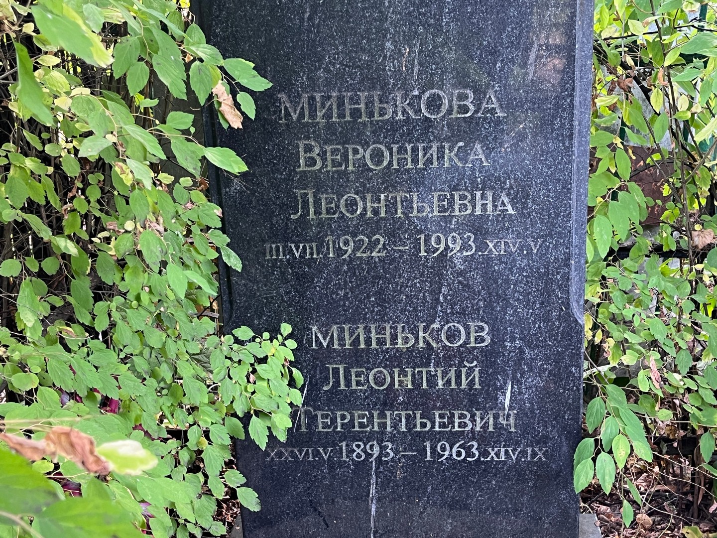 Вероника Минькова Леонтьевна