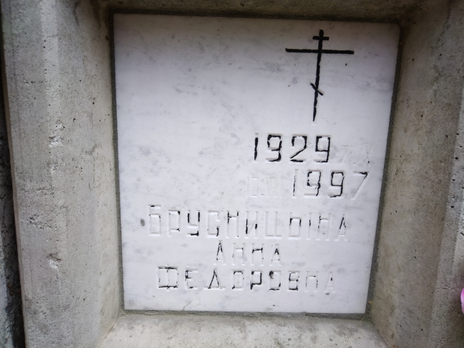 Брусницына Анна Федоровна