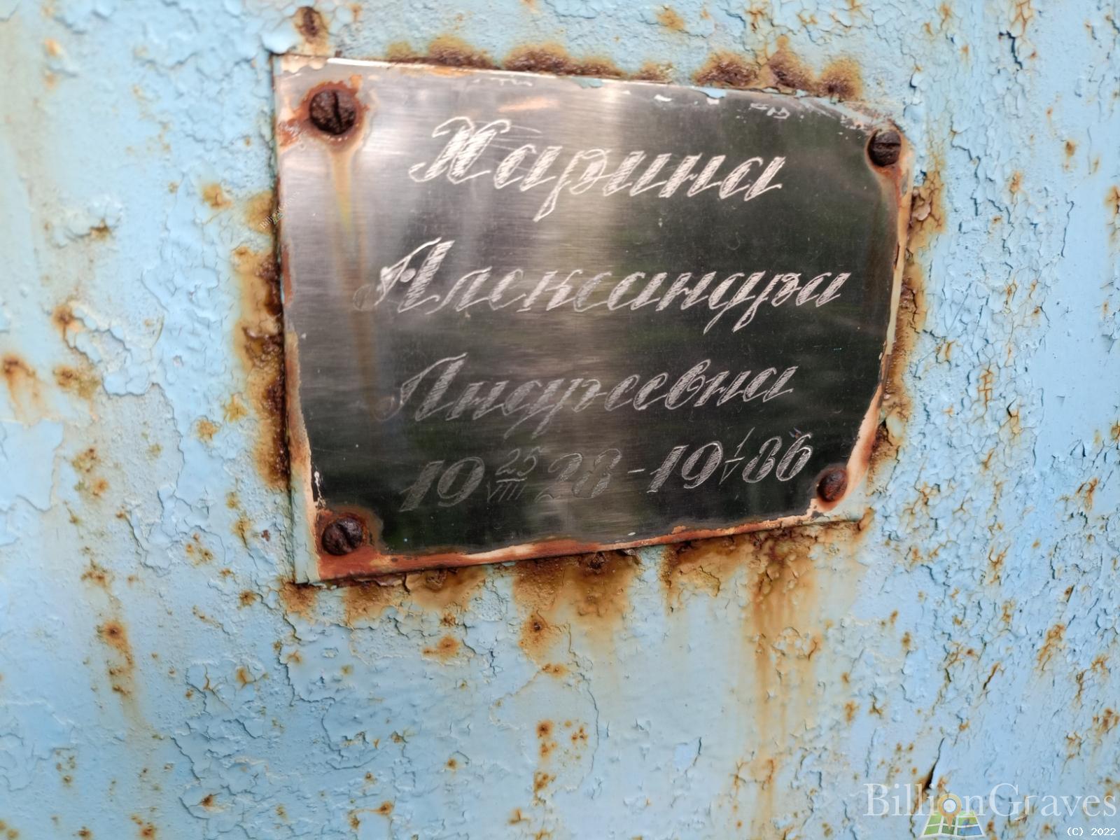 Харина Александра Андреевна