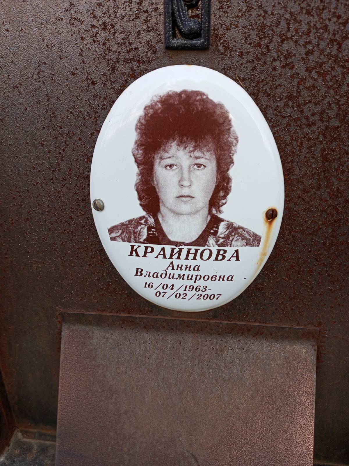 Крайнова Анна Владимировна