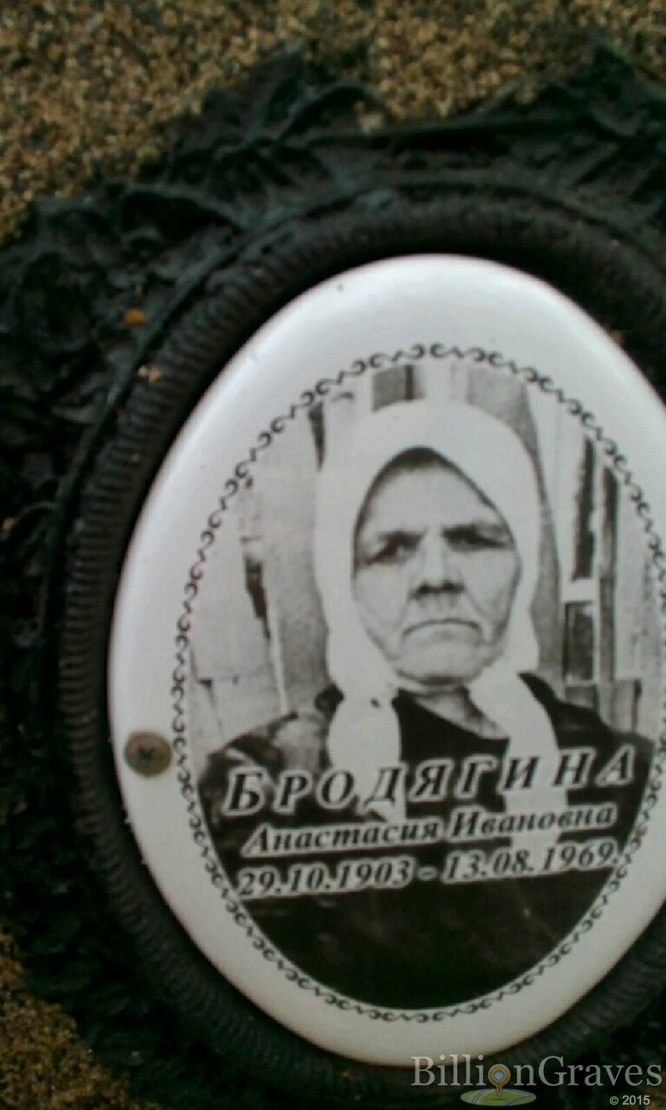 Бродягина Анастасия Ивановна