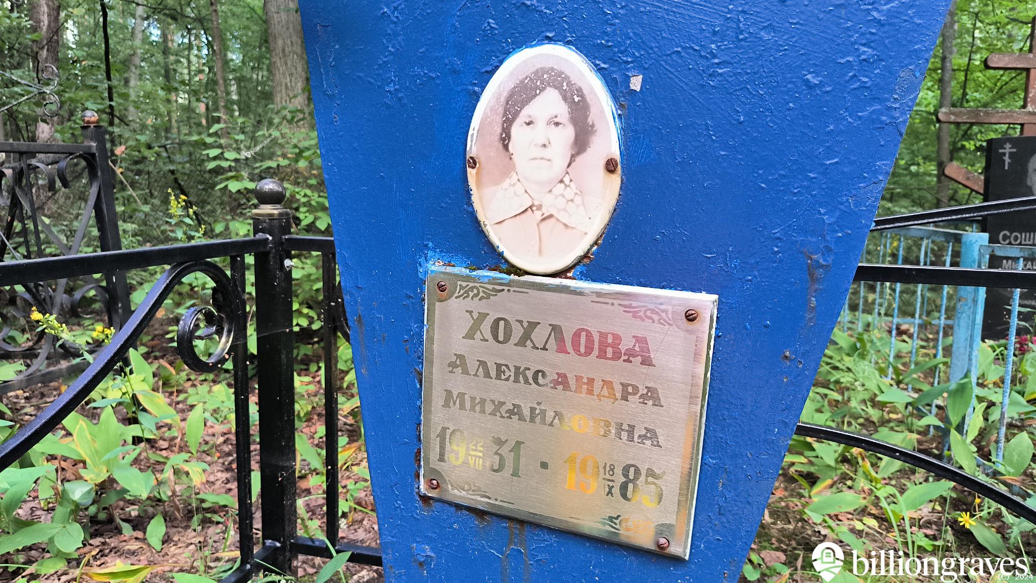 Хохлова Александра Михайловна