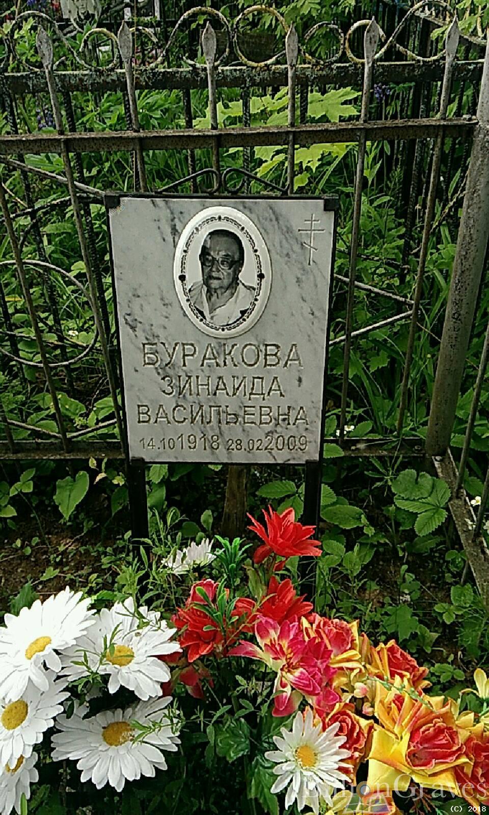 Буракова Зинаида Васильевна