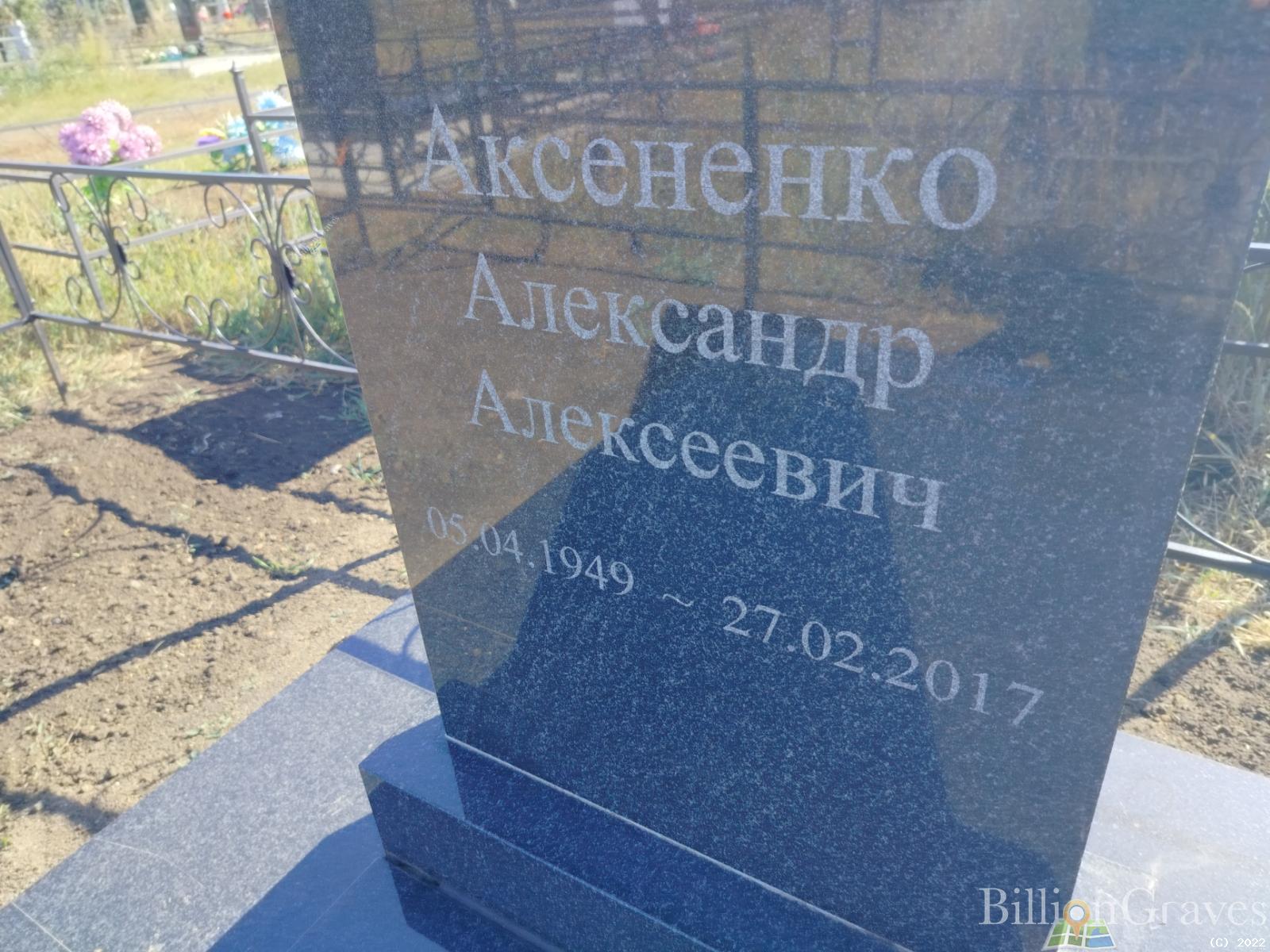 Аксененко Александр Алексеевич