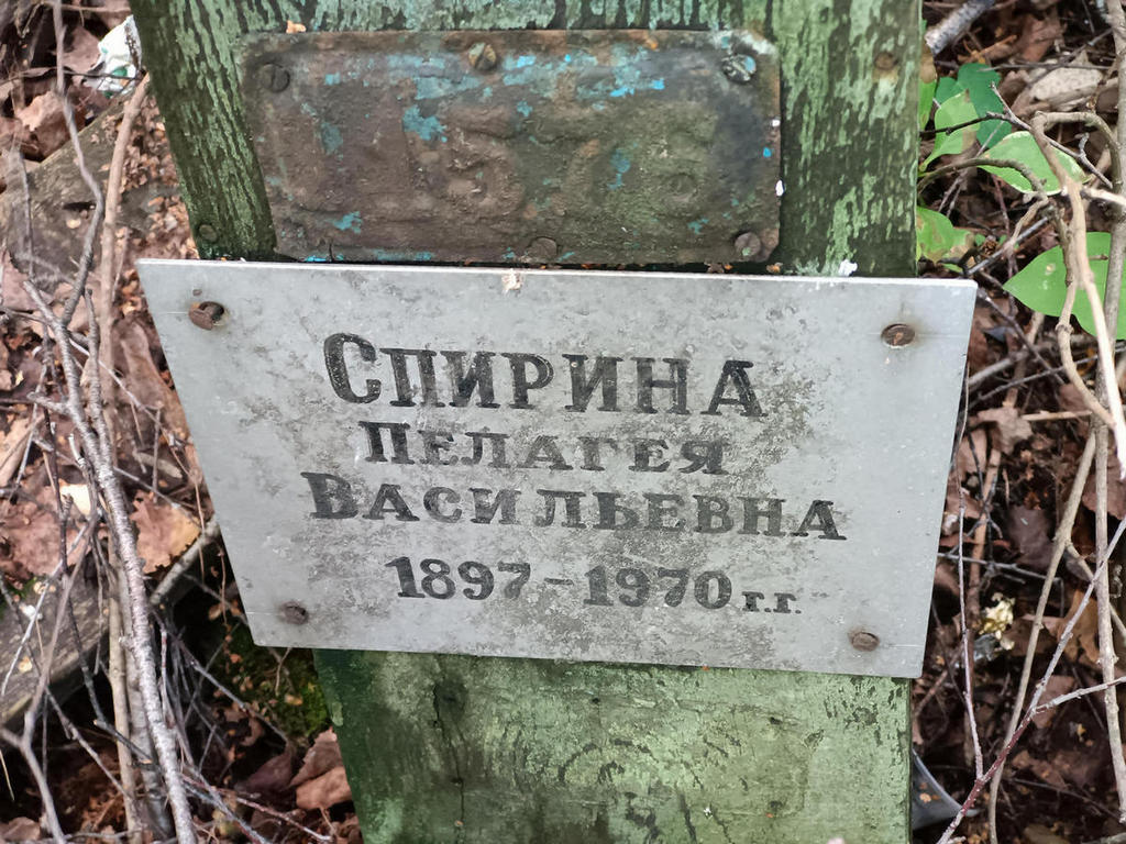 Спирина Пелагея Васильевна