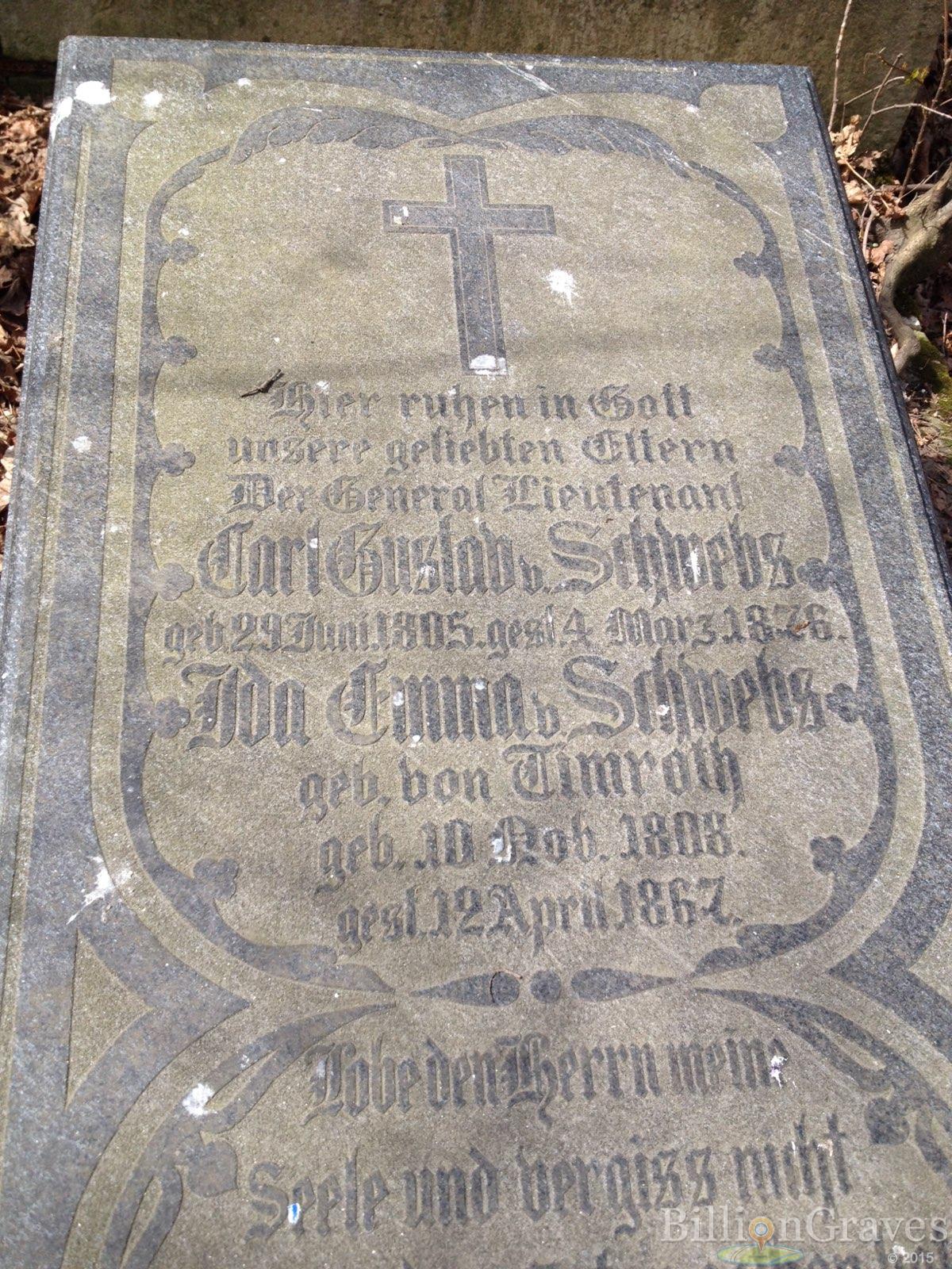 von Schwebs Carl Gustav