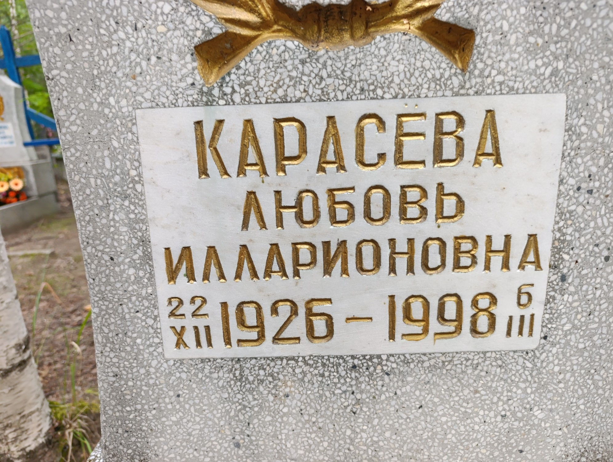 Карасёва Любовь Илларионовна