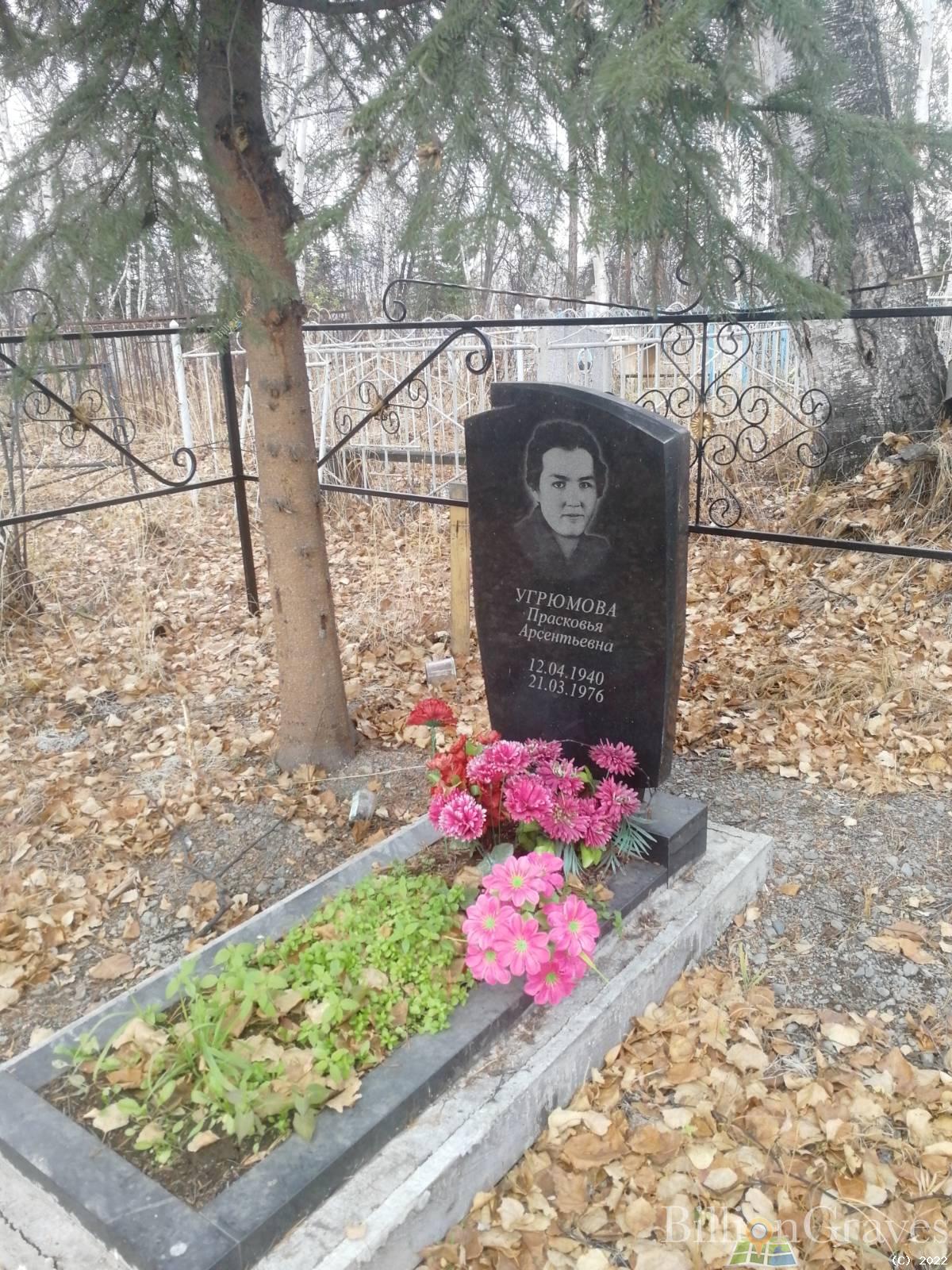Угрюмова Прасковья Арсентьевна
