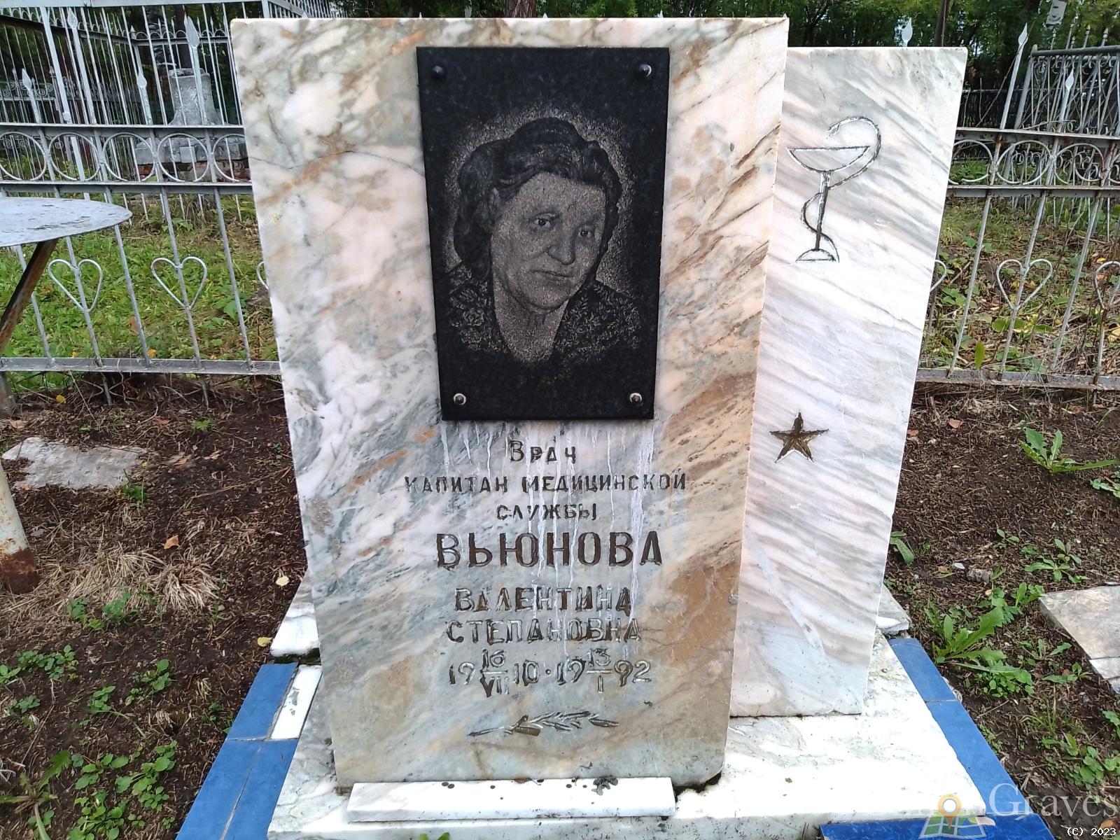 Вьюнова Валентина Степановна