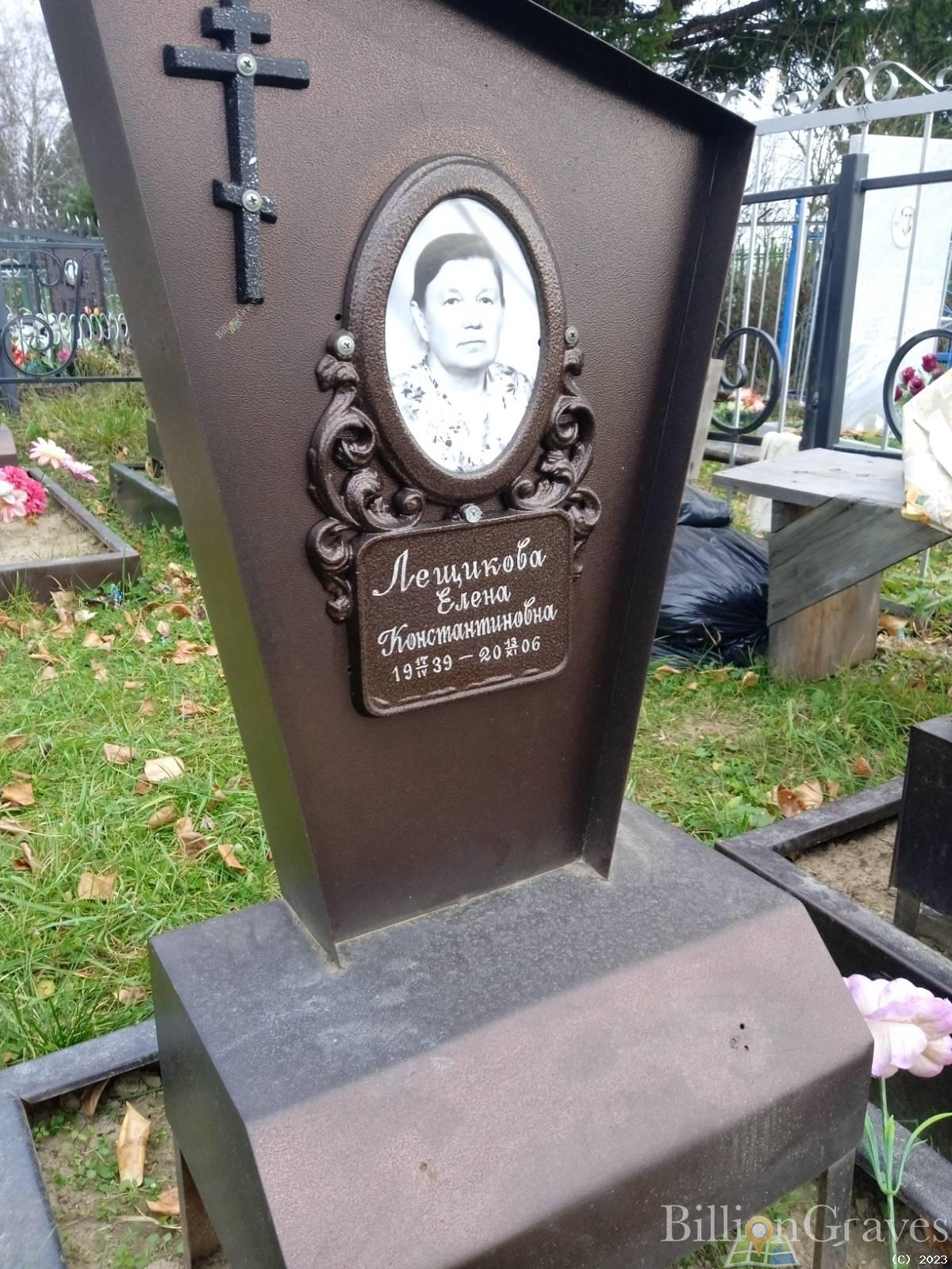 Лещикова Елена Константиновна