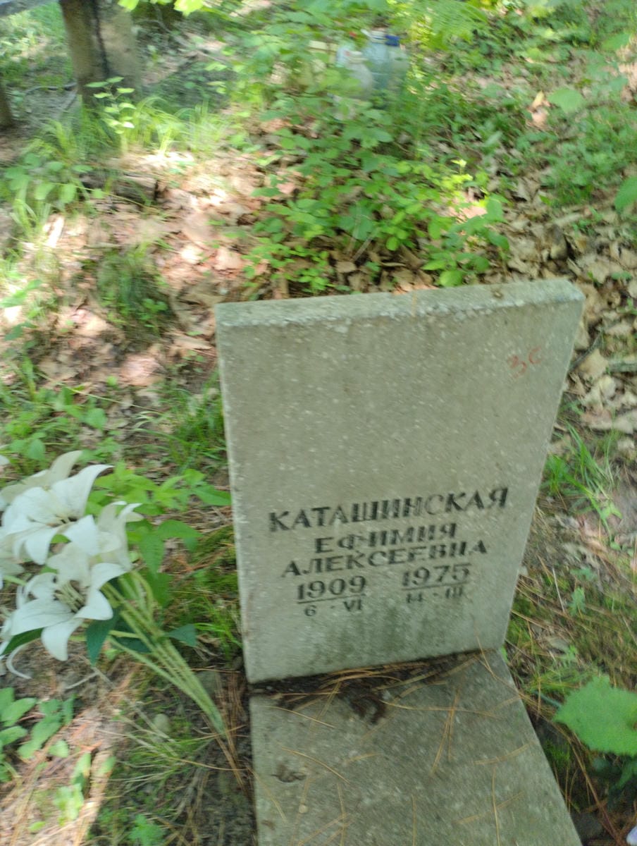 Каташинская Ефимия Алексеевна