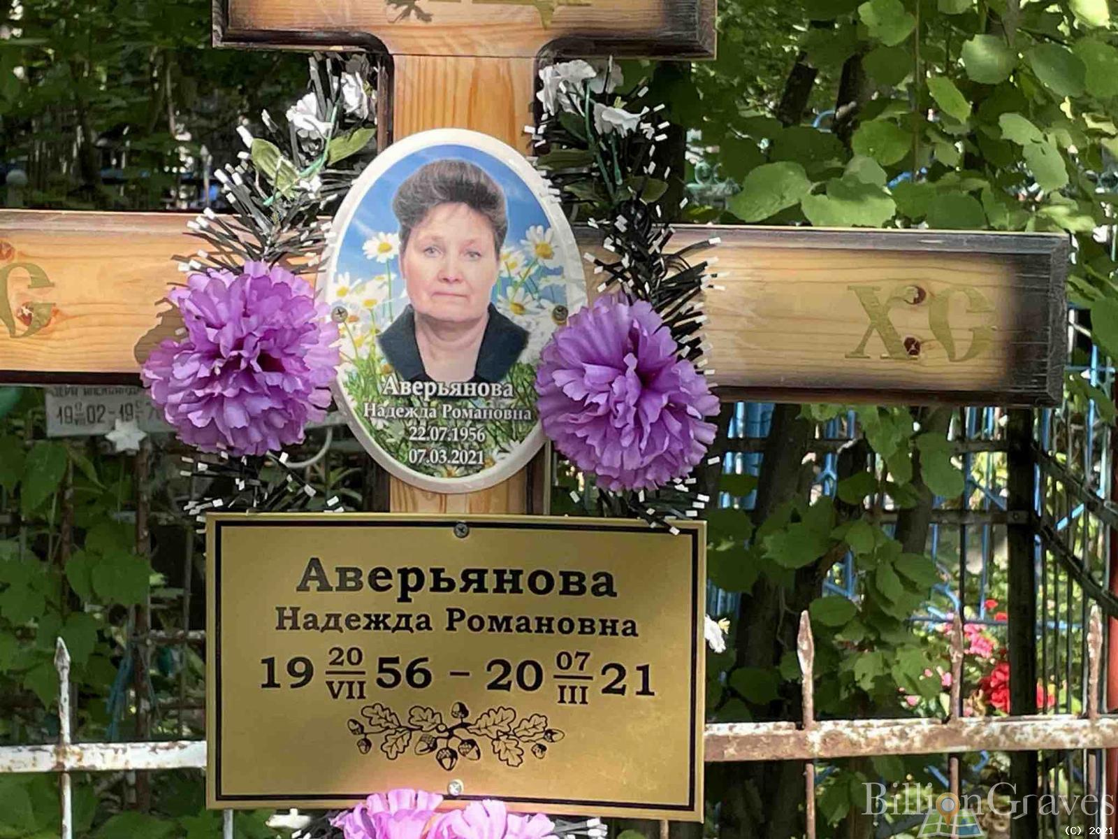 Аверьянова Надежда Романовна